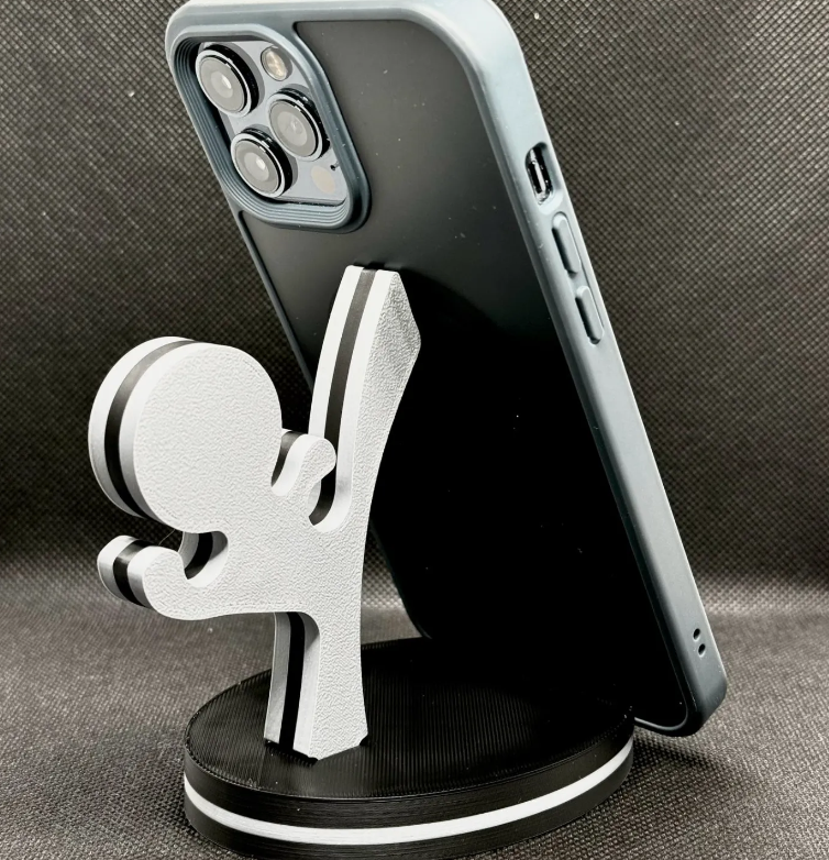 Ninja Phone Stand — 3D printed by Moon Studio 3D